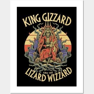 King Gizzard And The Lizard Wizard Posters and Art